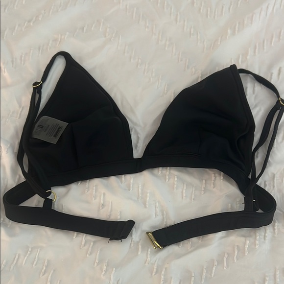 Black Triangle Bikini Bralette - Picture 8 of 8